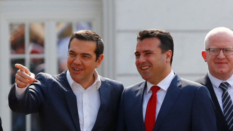 Alexis Tsipras en Macédoine du Nord pour une visite historique
