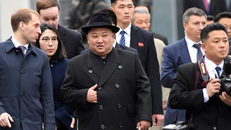 Premières images de l'arrivée de Kim Jong-un à Vladivostok, où il doit rencontrer Poutine (VIDEO)