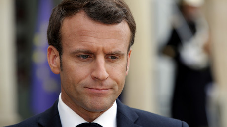 Emmanuel Macron à l'Elysée le 2 avril 2019 (image d'illustration).