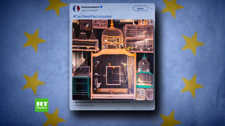 #CeciNestPasUnIsoloir : le gouvernement fait campagne contre l'abstention aux européennes