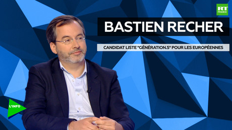 L'invité politique : Bastien Recher, candidat de la liste Generation.s pour les européennes