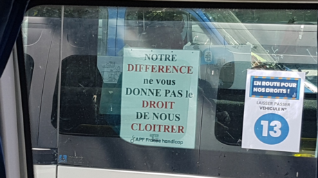 Où en est la «priorité au handicap» promise par Macron ? Des manifestants clament leur «ras le bol»