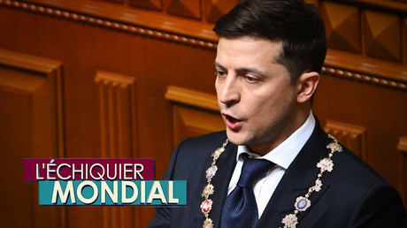 L'ECHIQUIER MONDIAL. Ukraine : le comédien élu président