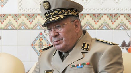Le chef d'Etat-major de l'armée algérienne Gaïd Salah. 