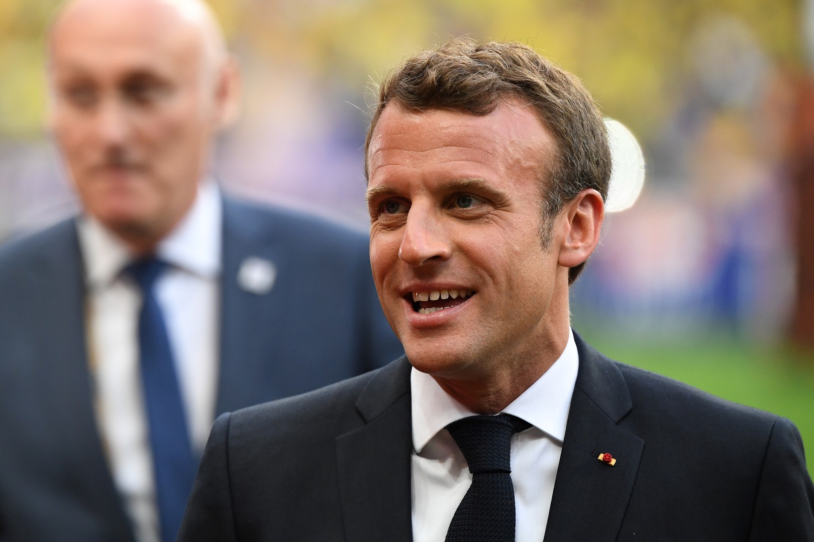 Emmanuel Macron hué au Stade de France lors de la finale du Top 14 ...