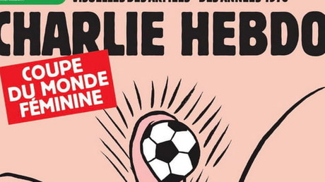 Coupe du monde de football féminin : la Une de Charlie Hebdo divise (VIDEO)
