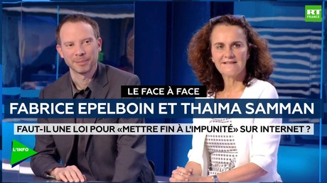 Le face à face : Faut-il une loi pour «mettre fin à l’impunité» sur internet ? (DEBAT)