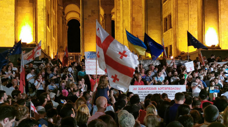 «Provocation russophobe» : le Kremlin dénonce les manifestations en Géorgie