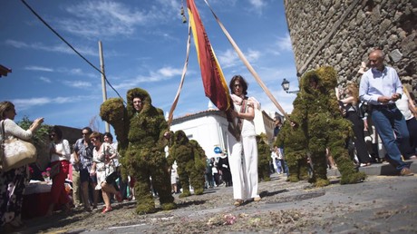 Espagne : une ville se recouvre de mousse 