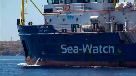 Le Sea-Watch 3 le 26 juin 2019 près de Lampedusa (image d'illustration).