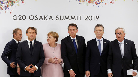 Les dirigeants politiques lors du sommet à Osaka, au lendemain de l'accord entre le Mercosur et l'UE.
