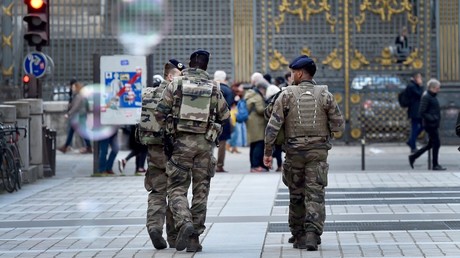 Des soldats de la force Sentinelle, ici à Paris en mars 2018 (image d'illustration).