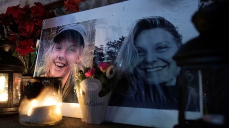 Hommage à Copenhagen en décembre 2018 à Louisa Vesterager Jespersen et Maren Uelan, assassinées au Maroc.