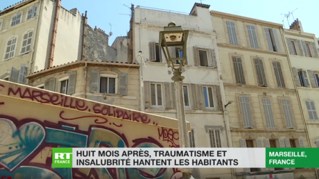 Ecroulement à Marseille : traumatisme et insalubrité hantent toujours les habitants (REPORTAGE)