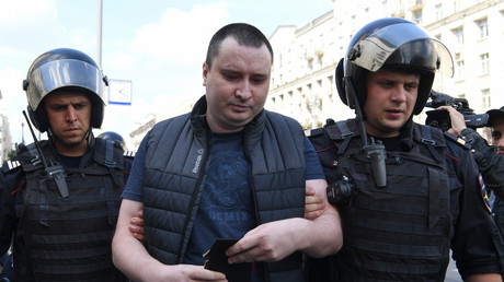 Russie : plus de 1 000 interpellations lors d'une manifestation non autorisée à Moscou