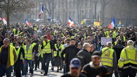 Manifestation des Gilets jaunes le 23 mars 2019 à Metz (Moselle) (image d'illustration)