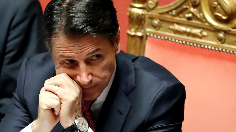 Italie : le président du Conseil Giuseppe Conte annonce sa démission
