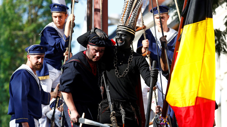 Belgique : le Sauvage d'Ath a défilé sous les acclamations, malgré les réserves de l'Unesco (IMAGES)