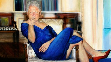 Ce tableau de Bill Clinton était-il accroché dans la demeure de Jeffrey Epstein ?