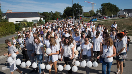 La marche blanche en hommage à Steve Maia Caniço, le 31 août.