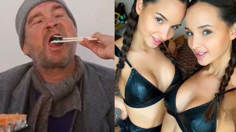 Deux Instagrameuses russes soulèvent un tollé en mettant en scène leur aide à un sans-abri (VIDEO)