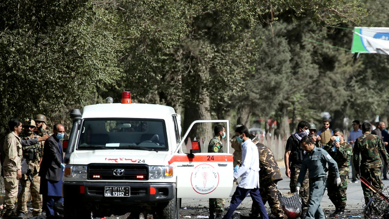 Attentat en Afghanistan pendant un meeting du président Ghani, au moins 24 morts