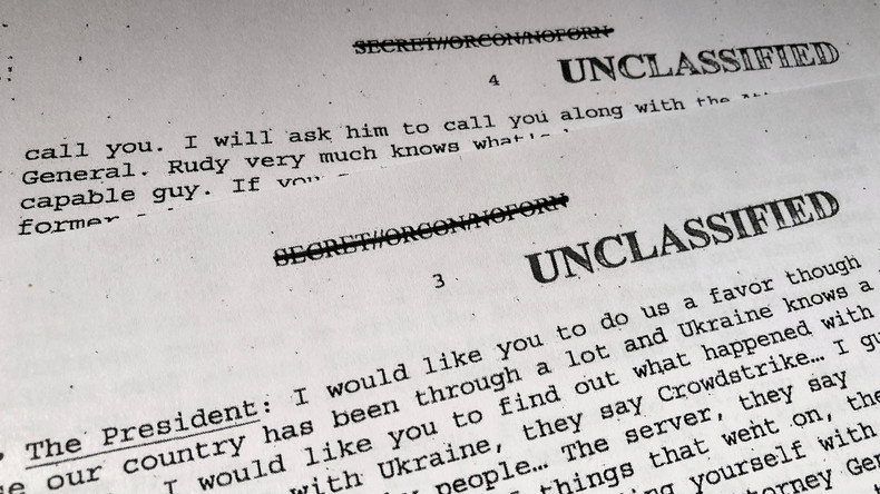 La Maison blanche publie la retranscription de l'appel entre Donald Trump et Volodymyr Zelensky