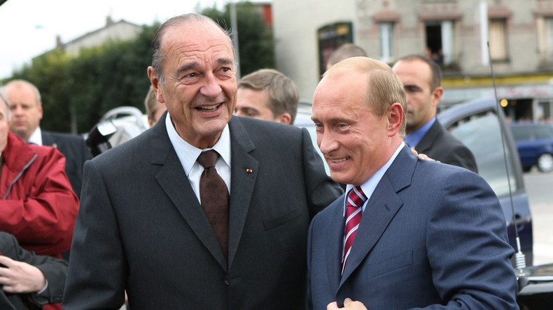 Mort de Jacques Chirac : Vladimir Poutine salue un dirigeant «sage et visionnaire»