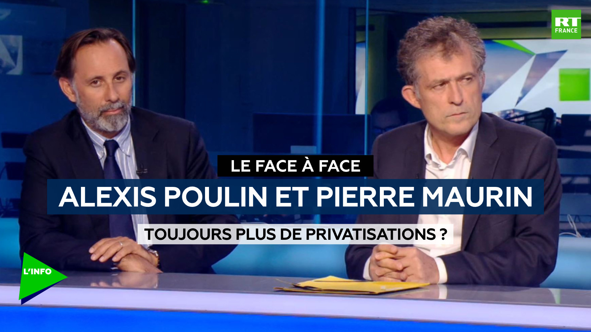 Le Face à Face : Toujours Plus De Privatisations ? (DEBAT) — RT En Français