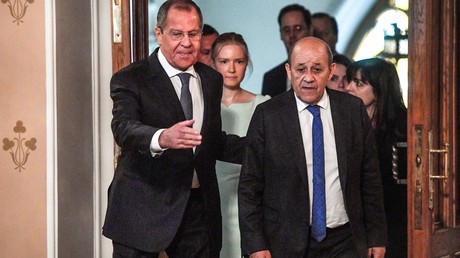 A Moscou, France et Russie réaffirment leur position sur les grands dossiers internationaux