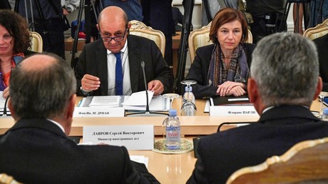 «Guerre des étoiles» : à Moscou, ministres français et russes évoquent la militarisation de l'espace