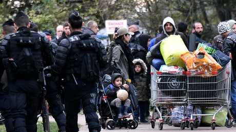 Nouvelle évacuation du campement de migrants de Grande-Synthe