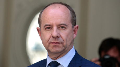 Jean-Jacques Urvoas, le 17 mai 2017 lors de sa passation de pouvoir au ministère de la Justice (image d'illustration).