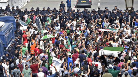 Des manifestants algériens le 20 septembre 2019 (image d'illustration)