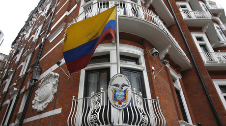 Ambassade de l'Equateur à Londres, où Julian Assange s'est réfugié de 2012 à 2019.