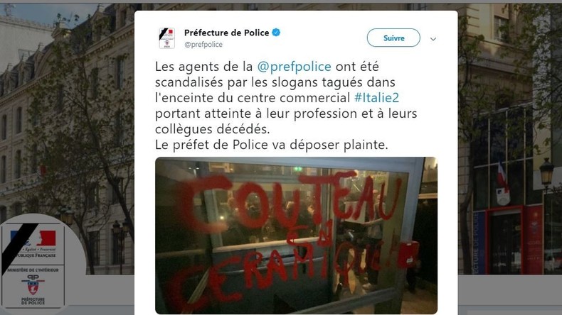 «Harpon, revient (sic)» : enquête pour «apologie du terrorisme» au sujet de tags au centre Italie 2