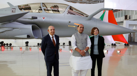 Dassault Aviation livre à l'Inde son premier avion Rafale à Mérignac