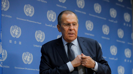 Sergueï Lavrov aux Nations unies à New York en septembre 2019 (image d'illustration).