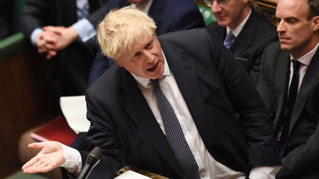 Boris Johnson à la Chambre des communes, Londres, 23 octobre (image d'illustration).