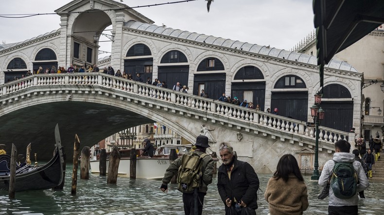 Un million d’euros collecté en Russie pour aider Venise après les inondations