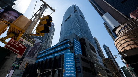 Le siège social de la banque Morgan Stanley, à New York.