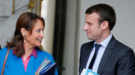 Ségolène Royal et Emmanuel Macron à l'Elysée, le 11 mai 2016 (image d'illustration).