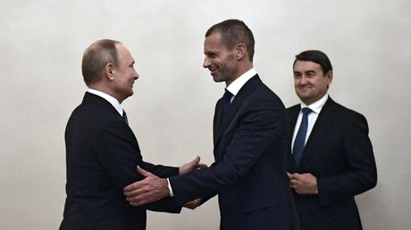 La Russie «parfaitement organisée» pour la tenue de l’Euro 2020, selon le président de l’UEFA