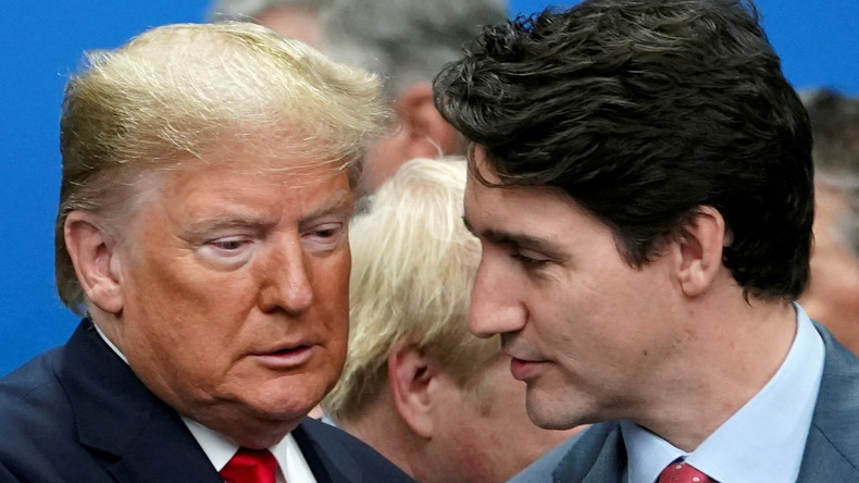 OTAN : moqué par Trudeau dans une vidéo, Trump le juge «hypocrite» et annule sa conférence de presse