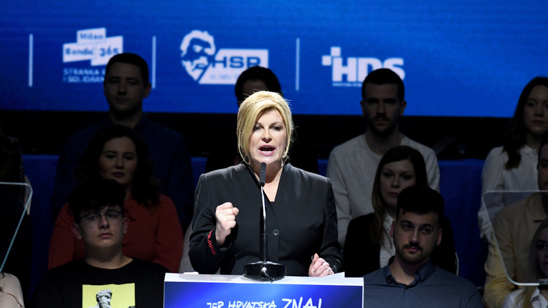 Présidentielle en Croatie: la présidente sortante face à un ancien Premier ministre au deuxième tour