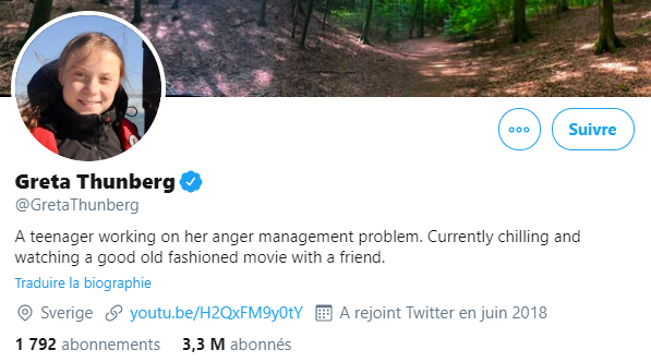 Donald Trump conseille à Greta Thunberg de «se détendre», elle lui répond avec ironie