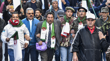 Des manifestants battent le pavé à Alger contre «l'ingérence étrangère» du Parlement européen et pour la tenue de la présidentielle du 12 décembre.