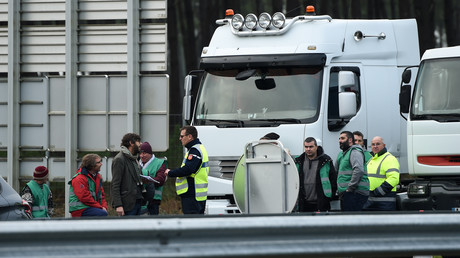 Blocages : au tour des routiers de protester... contre la hausse du gazole