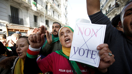 Manifestation d'Algériens contre la présidentielle à Alger le 6 décembre 2019 (image d'illustration).