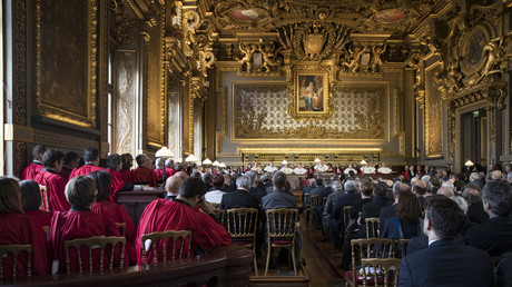 Cérémonie officielle de la première audition de la Cour de cassation au palais de justice de Paris le 14 janvier 2019. Photo d'illustration.